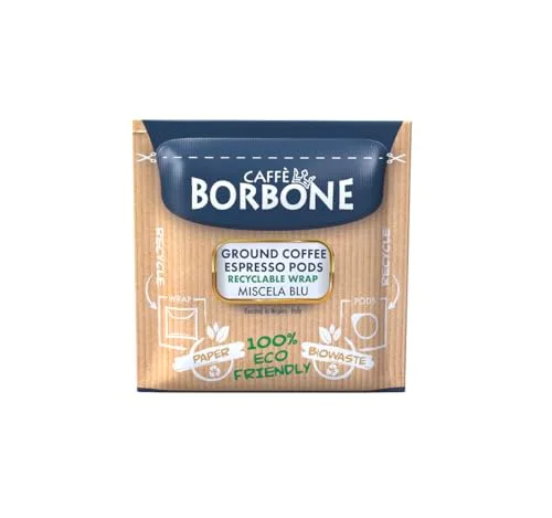 Caffè Borbone ▫️ Cápsulas Compostáveis, Mistura de Café Azul - 150 Cápsulas - Compatíveis com o Sistema E.S.E. Cápsulas de papel de 44 mm 4