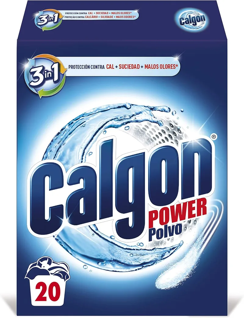 Calgon ▫️ Pó Anti-calcário, Multicor, 20D