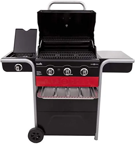 Charbroil ▫️ Grelhador híbrido Char-Broil Gas2Coal 330 para gás e carvão 3