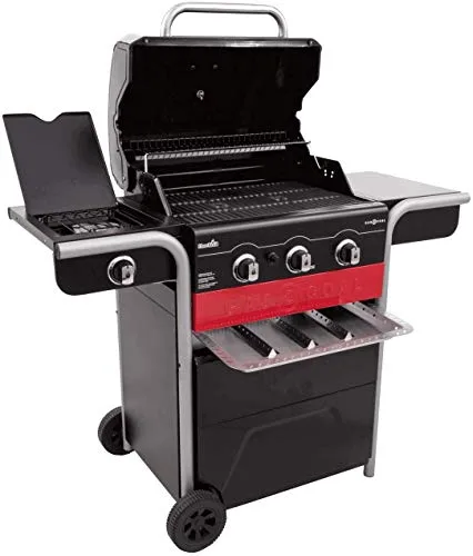 Charbroil ▫️ Grelhador híbrido Char-Broil Gas2Coal 330 para gás e carvão 4