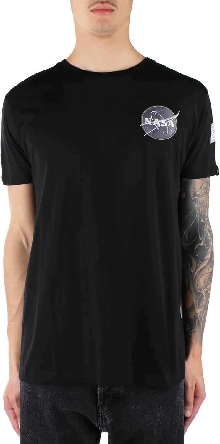 ALPHA INDUSTRIES ▫️ T-Shirt de homem Space Shuttle T