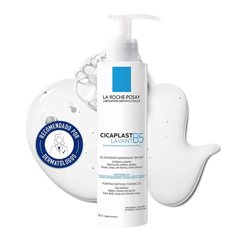 La Roche-Posay ▫️ Cicaplast Lavant B5, Gel espumante calmante, 200 ml
