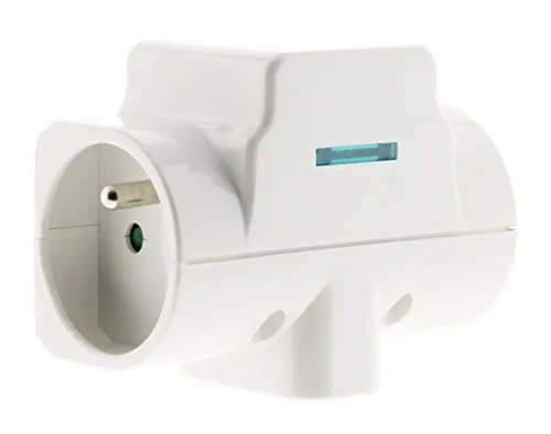 Zenitech ▫️ Protetor contra sobretensão Triplite 2x 16 A 2P+T + 1x6 A 2P - Branco 4