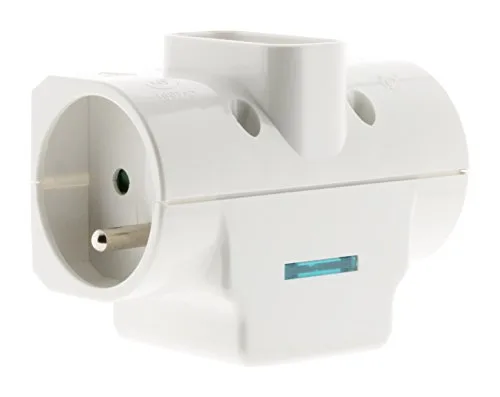 Zenitech ▫️ Protetor contra sobretensão Triplite 2x 16 A 2P+T + 1x6 A 2P - Branco 6