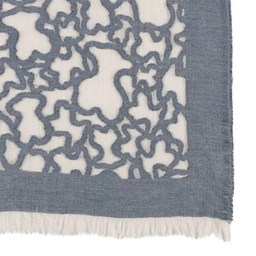 TOUS ▫️ Lenço Kaos na cor jeans 2