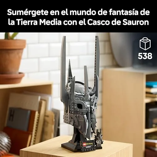 LEGO ▫️ Icons O Senhor dos Anéis: Capacete de Sauron 11373 2
