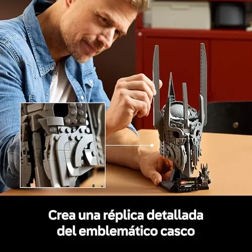 LEGO ▫️ Icons O Senhor dos Anéis: Capacete de Sauron 11373 3