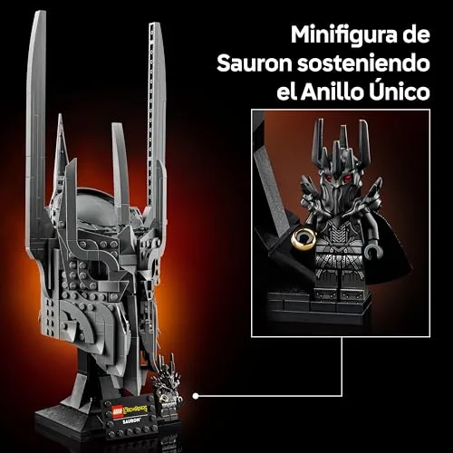 LEGO ▫️ Icons O Senhor dos Anéis: Capacete de Sauron 11373 6