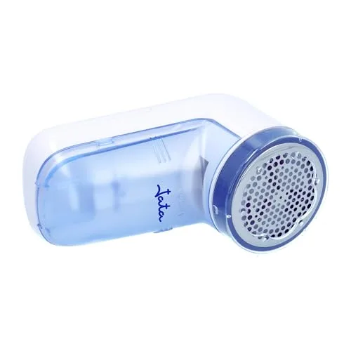 Jata ▫️ QP398N Removedor elétrico de fiapos com lâminas de aço inoxidável. Recipiente de fiapos removível. Funciona a pilhas. Acessórios: escova de limpeza. Remove fiapos, bolinhas e marcas de atrito 2