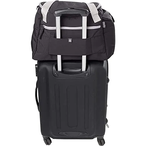 Béaba ▫️ Mala de Fraldas Sydney II, com colchão para mudar fraldas, modular, grande capacidade, vários compartimentos, multifuncional para maternidade, hospital, carrinho de bebé e viagem, preta 6