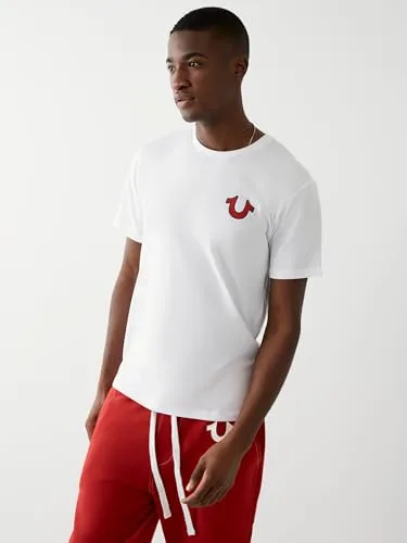 True Religion ▫️ Camisola de gola redonda com logótipo Buddha para homem (pacote de 1) 2