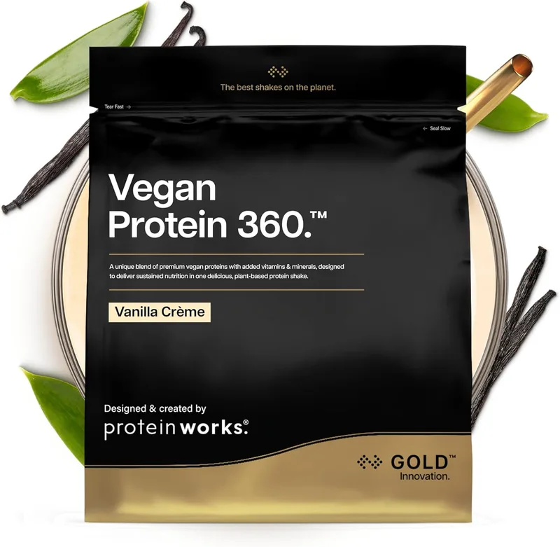 THE PROTEIN WORKS ▫️ Protein Works | Vegan Protein 360 - Gold, Creme de Baunilha, 2 kg