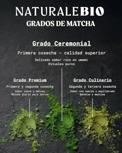 NaturaleBio ▫️ Matcha Cerimonial em Pó Biológico de Uji, Japão, Umami 5