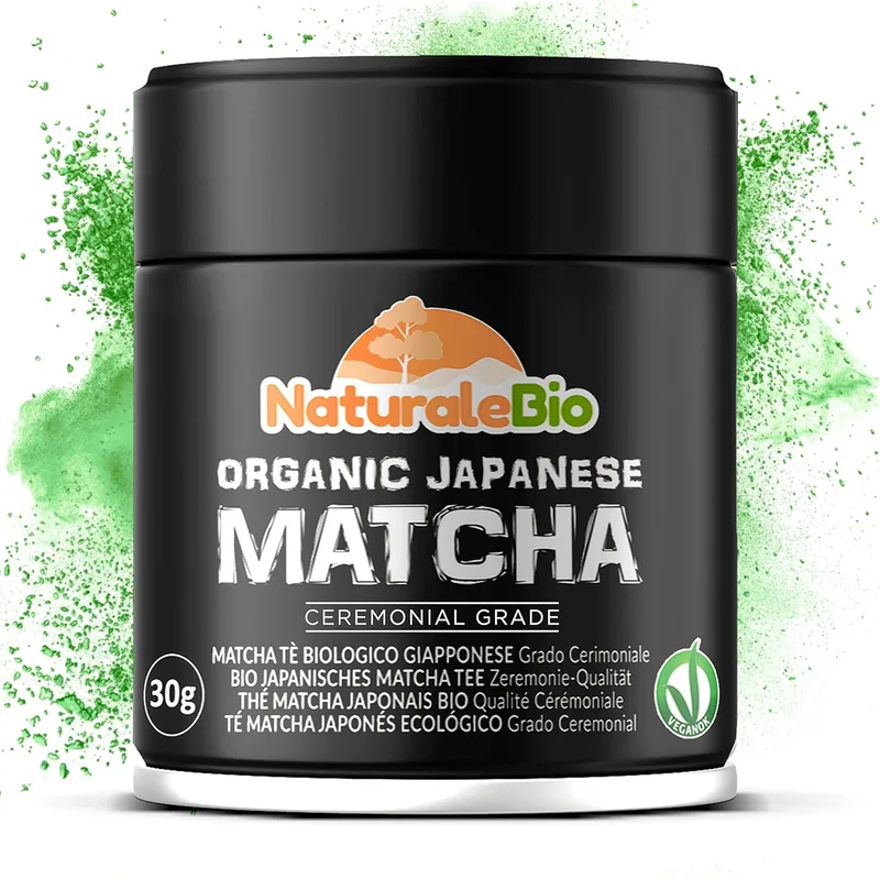 NaturaleBio ▫️ Matcha Cerimonial em Pó Biológico de Uji, Japão, Umami