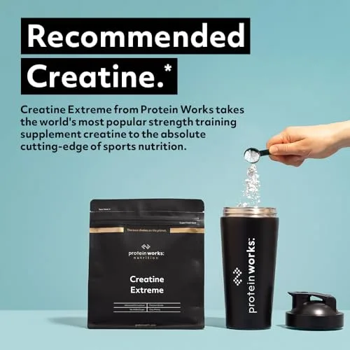 THE PROTEIN WORKS ▫️ Creatina Extreme | Creatina de qualidade superior | Sabor Explosão de frutos silvestres, 750 g 2