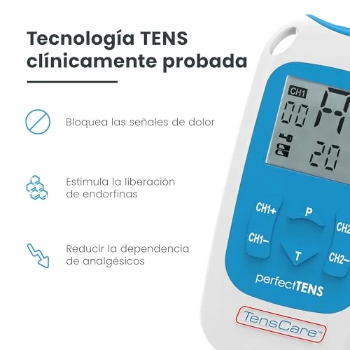 TensCare ▫️ Perfect TENS + 16 elétrodos para o alívio da dor 6