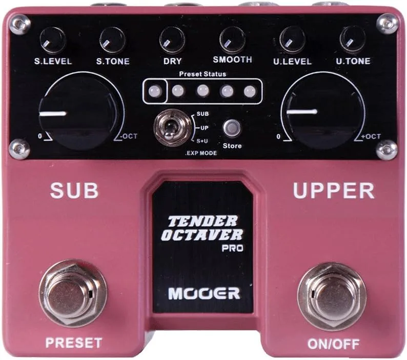 MOOER ▫️ Tender Octaver Pro - Pedal de efeitos para guitarra