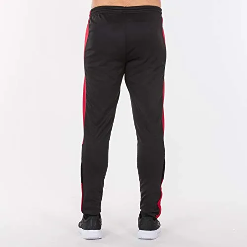 Joma ▫️ Calças desportivas compridas para homem, 5XS - 3XL - Bolsos, cintura elástica com cordão e bainha com fecho de correr - Championship IV 5