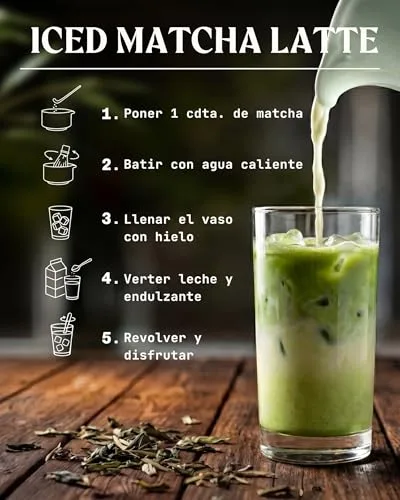 NaturaleBio ▫️ Matcha Japonês Premium Biológico em Pó com L-teanina 5
