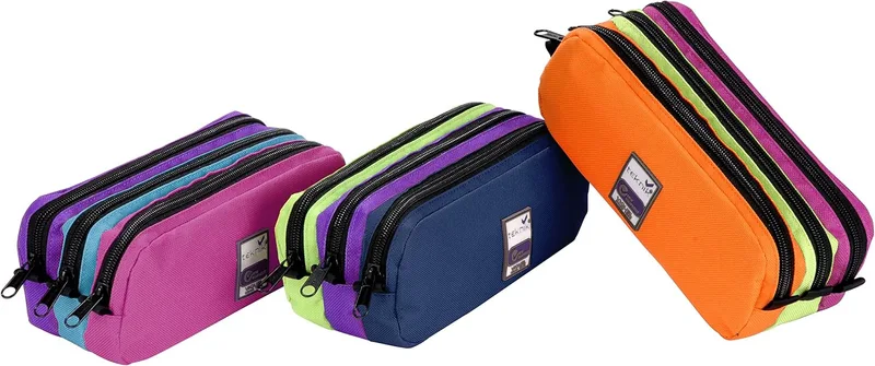 Viquel ▫️ Teknik - Estojo de 22 cm, Multicolorido, 22 cm, Kits
