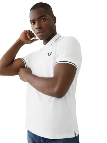 True Religion ▫️ Crafted with Pride Polo Camisa Polo para Homem 3