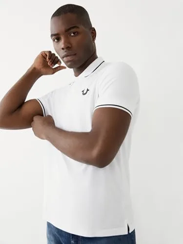 True Religion ▫️ Crafted with Pride Polo Camisa Polo para Homem 4