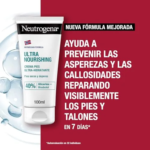 Neutrogena ▫️ Fórmula Norueguesa Creme Ultra-Hidratante para os Pés, 100 ml, 2 unidades 2