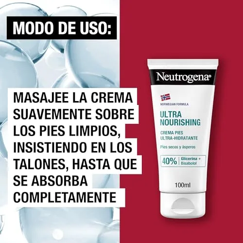 Neutrogena ▫️ Fórmula Norueguesa Creme Ultra-Hidratante para os Pés, 100 ml, 2 unidades 6