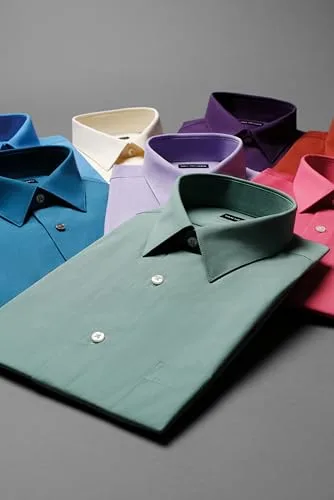 Van Heusen ▫️ Camisa social Oxford lisa, corte regular, para homem 5