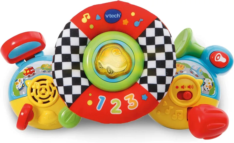 VTech ▫️ Carro de passeio TTB, Brinquedo para bebés a partir dos 6 meses