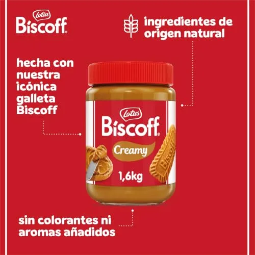 Biscoff ▫️ Lotus Creme para Barrar | Cremoso | Frasco de PET | 1,6 kg 4