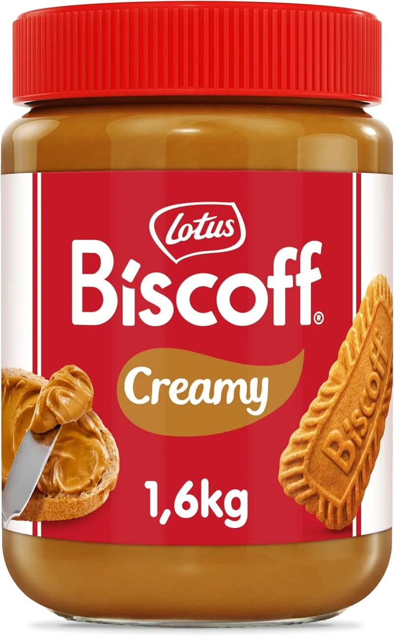 Biscoff ▫️ Lotus Creme para Barrar | Cremoso | Frasco de PET | 1,6 kg