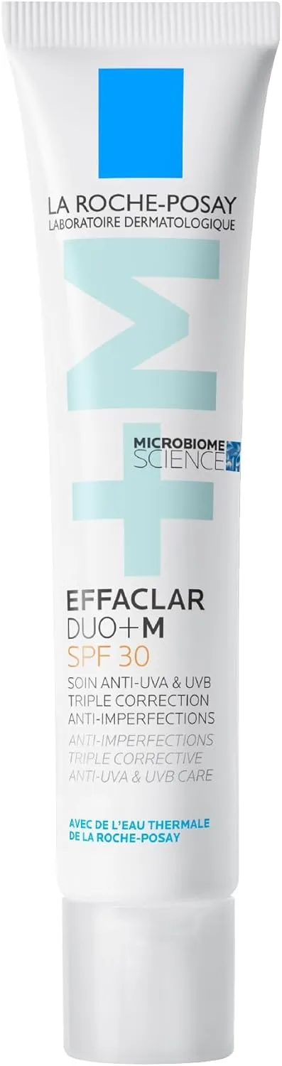 La Roche-Posay ▫️ La Roche Posay Tratamento Anti-Imperfeições e Marcas com SPF30, indicado para peles oleosas, mistas ou com tendência para o acne, fórmula com Aqua Posae Filiformis, Effaclar Duo (+), 40 ml
