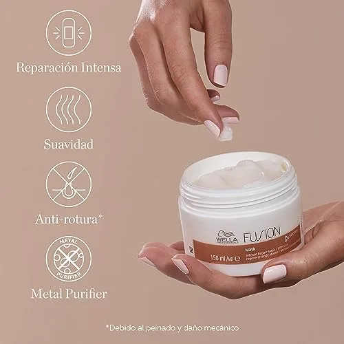 Wella Professionals ▫️ FUSION Máscara Capilar de Reparação Intensa 5
