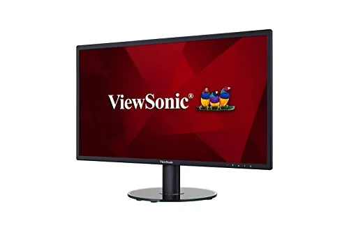 ViewSonic ▫️ VA2419-SH - Monitor de 23,8" (área visível) IPS Full HD (1920 x 1080, 5 ms, 250 nits, 16:9, VGA/HDMI, filtro de luz azul, sem cintilação), cor preta 3