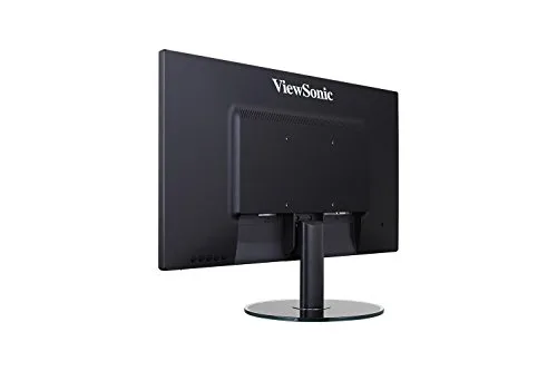 ViewSonic ▫️ VA2419-SH - Monitor de 23,8" (área visível) IPS Full HD (1920 x 1080, 5 ms, 250 nits, 16:9, VGA/HDMI, filtro de luz azul, sem cintilação), cor preta 4