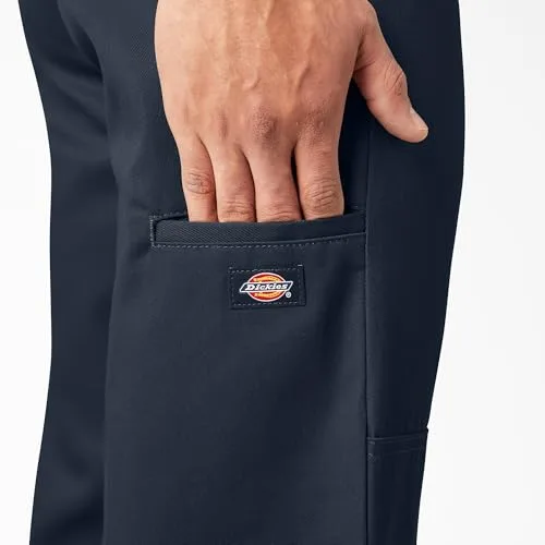 Dickies ▫️ Calças de Trabalho Loose Fit com joelhos reforçados - Calças casuais de negócios para homem 5