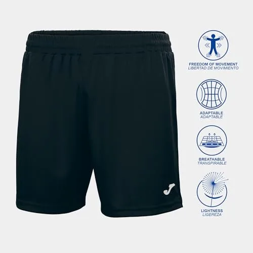 Joma ▫️ Calções desportivos para homem – Cintura elástica e ajuste com cordão – Bermudas respiráveis e de secagem rápida – Treviso 2