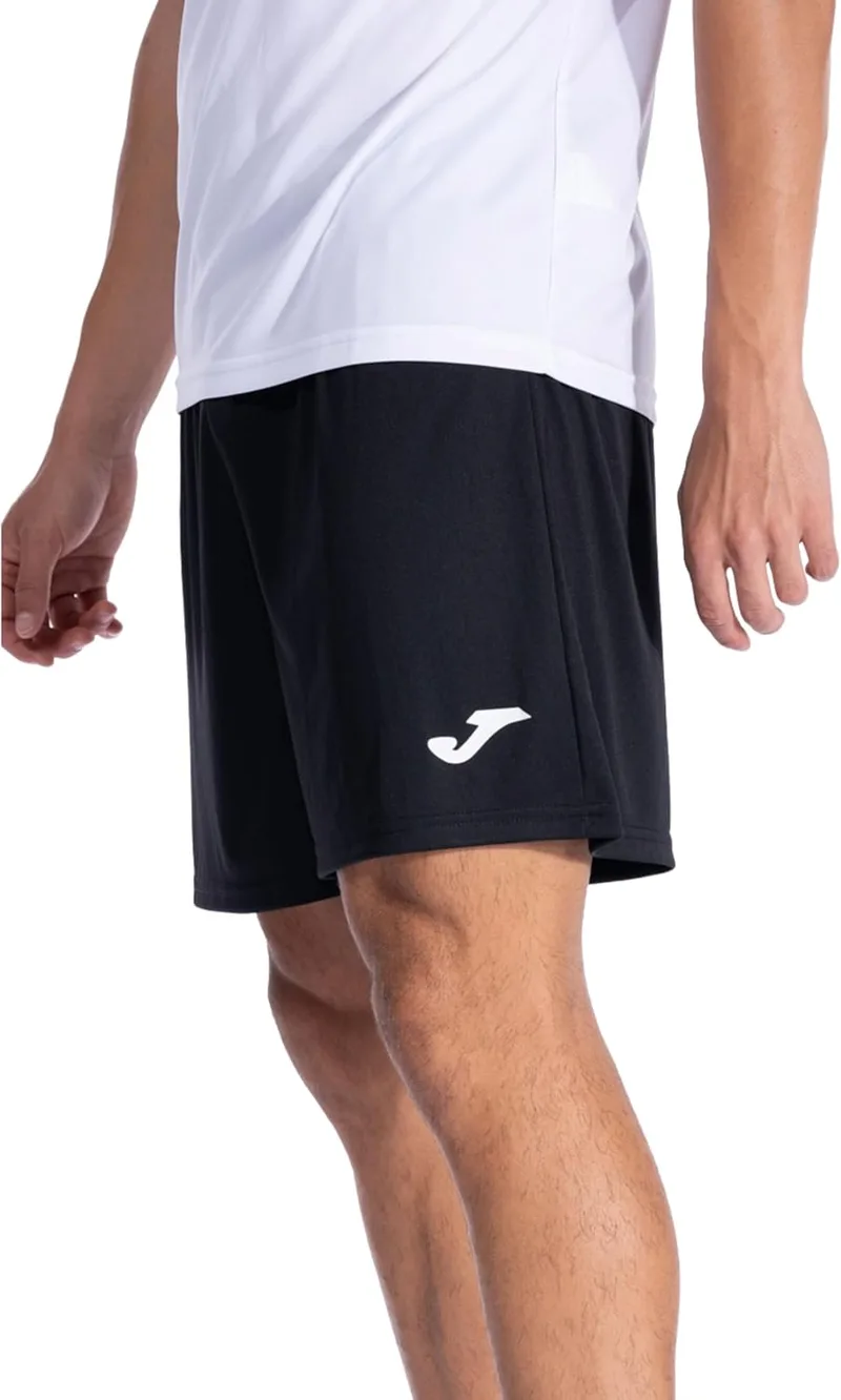 Joma ▫️ Calções desportivos para homem – Cintura elástica e cordão de ajuste – Bermudas respiráveis e de secagem rápida – Treviso