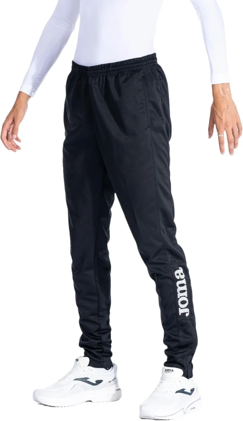 Joma ▫️ Calças desportivas compridas para homem, 5XS - 3XL - Bolsos, cintura elástica com cordão e bainha com fecho de correr - Championship IV