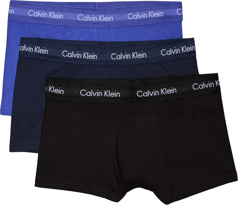 Calvin Klein ▫️ Men's Boxer Briefs 3 Pack Low Rise Trunks Underwear