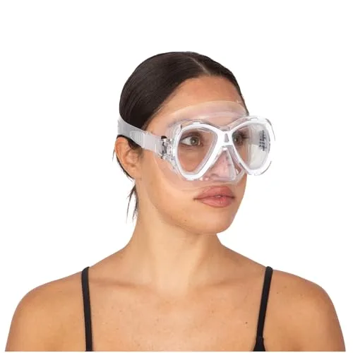 SEAC ▫️ Elba, máscara de mergulho para crianças e adultos com rosto pequeno, ideal para praticar snorkeling 4