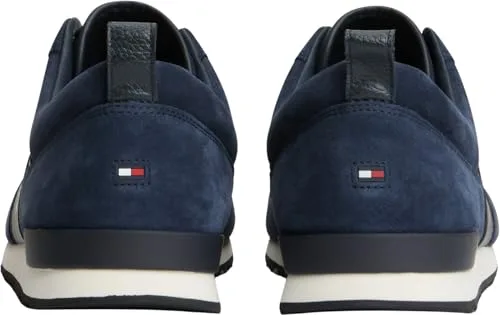 Tommy Hilfiger ▫️ Runner - Ténis de homem Iconic em mistura de couro e camurça - Calçado desportivo 2