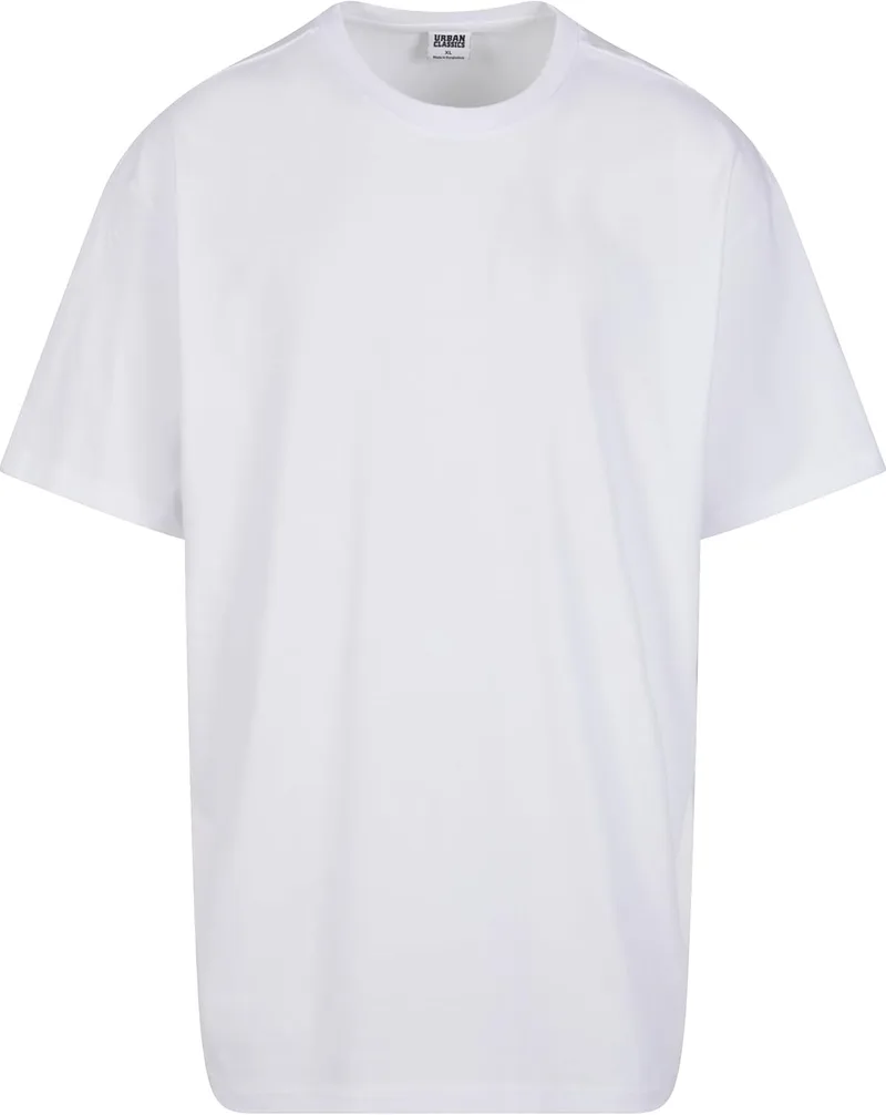 Urban Classics ▫️ T-shirt de manga curta para homem T-shirt pesada de cor sólida para homem, estilo oversized, disponível em várias cores, tamanhos S a 5XL