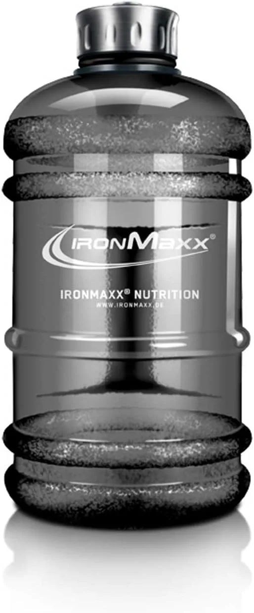 IronMaxx ▫️ Garrafa de água Gallon - Cinzento Fosco 2200ml | Sem BPA e DEHP | Garrafa à prova de fugas com escala de medição | Disponível em várias cores