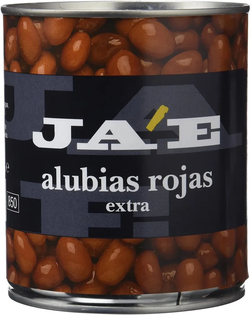 Ja'E ▫️ Feijão Vermelho Cozido - Embalagem de 6 x 500 g
