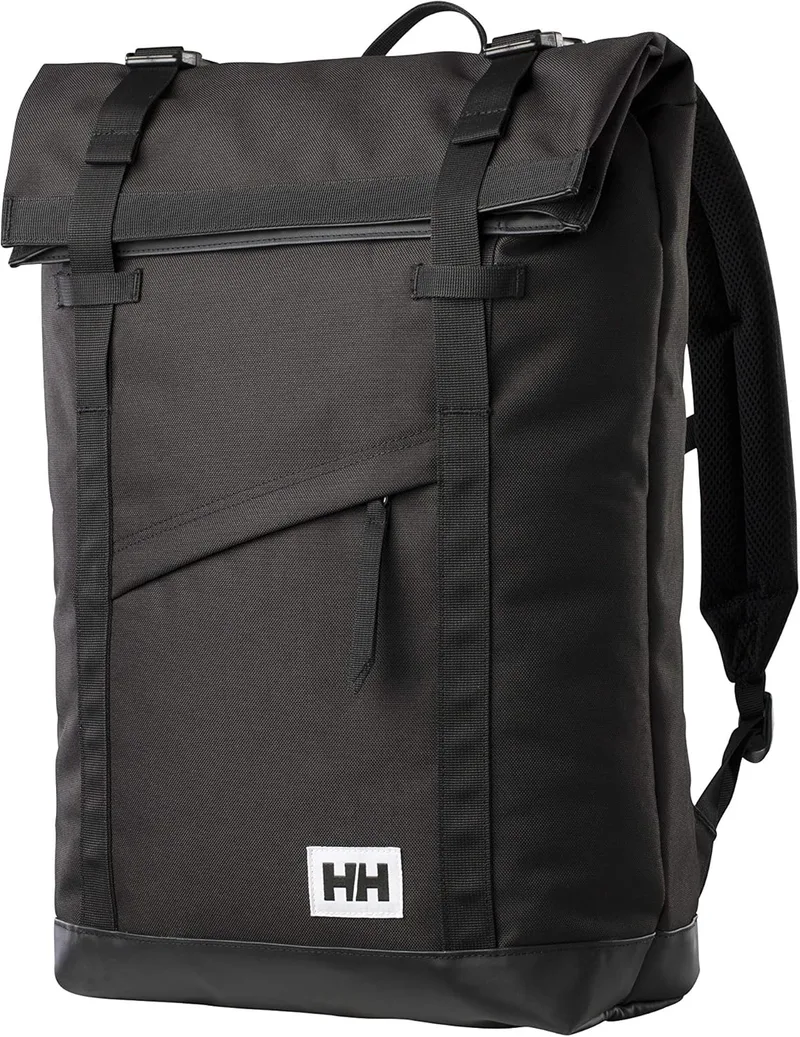 Helly Hansen ▫️ Mochila Unissexo Stockholm Preta, STD