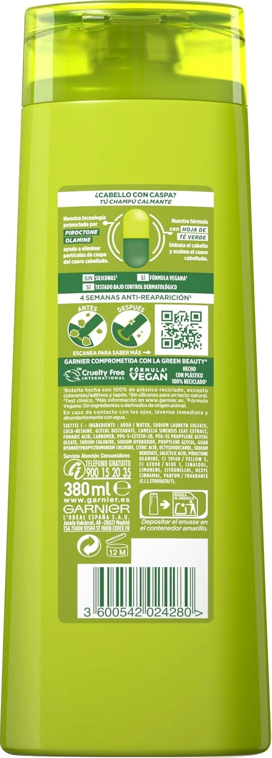 Garnier ▫️ Fructis Champô Anticaspa - 380 ml