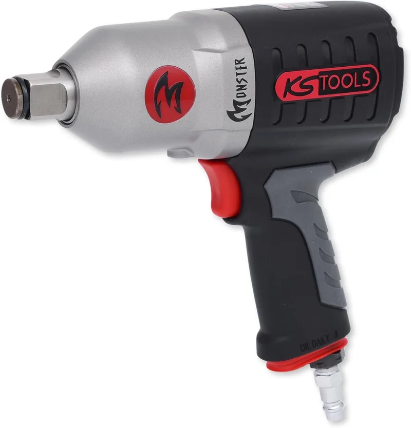 KS Tools ▫️ 515.3785 Aparafusadora de impacto pneumática de alta potência MONSTER 3/4", 1690 Nm