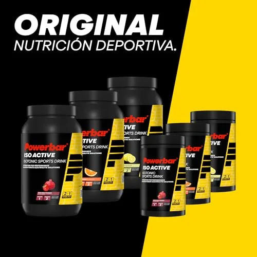 PowerBar ▫️ Isoactive (1320 g) Limão Energia e resistência Eletrólitos 2